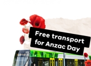 澳洲168-维多利亚州：在澳新军团日提供免费的额外公共交通